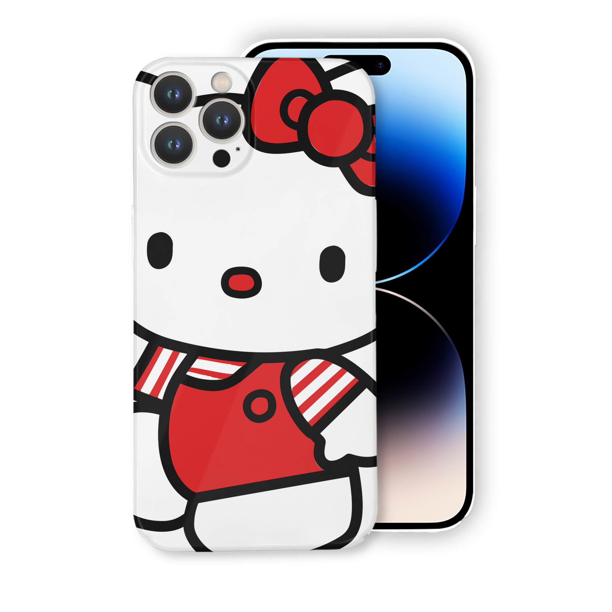 （画像用） Hello Kitty ハローキティ 【iPhone 14シリーズ対応】ハードケース